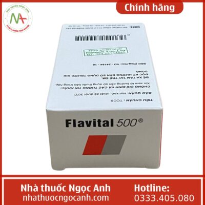 Hộp thuốc Flavital 500