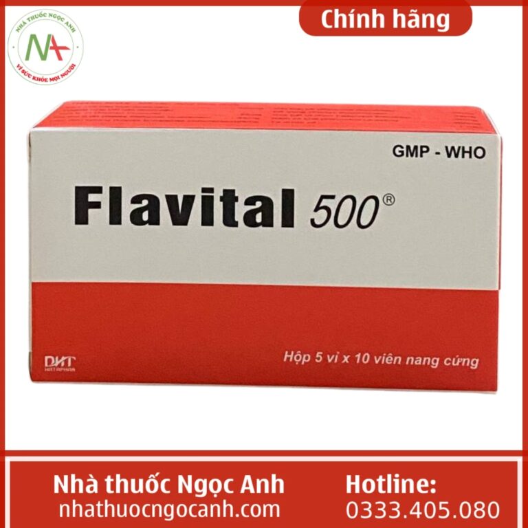 Hộp thuốc Flavital 500