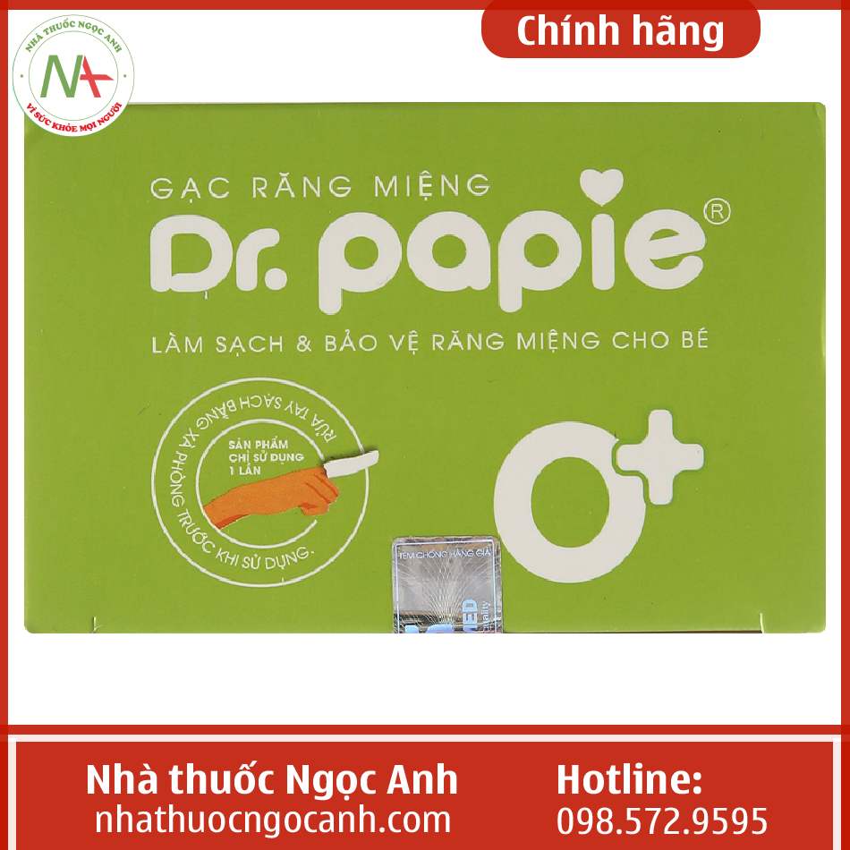 Gạc răng miệng Dr. Papie giá