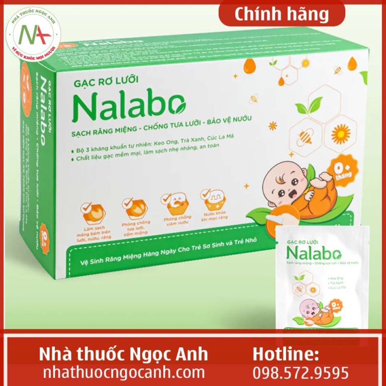 Hộp Gạc rơ lưỡi Nalabo