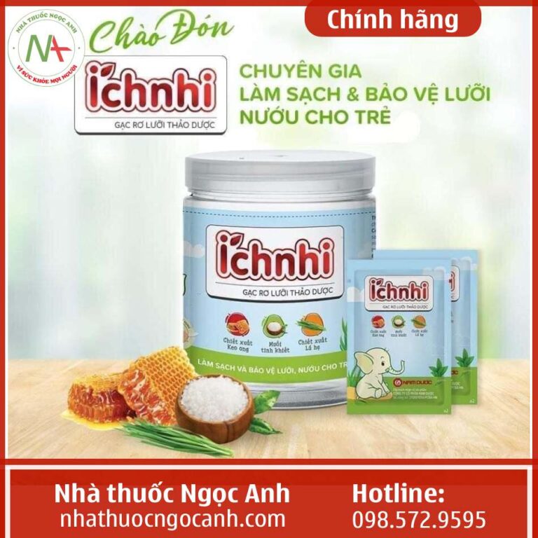 Gạc Rơ Lưỡi Thảo Dược Ích Nhi