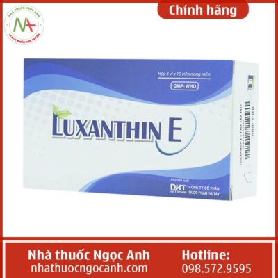 Mua thuốc Luxanthin E ở đâu là chính hãng?