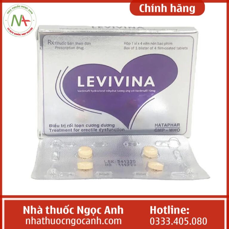 Hộp Levivina 10mg