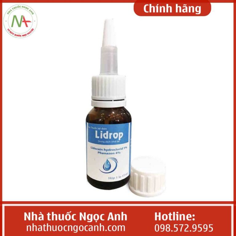 Thuốc Lidrop 15ml là thuốc gì, có tác dụng gì, giá bao nhiêu, mua ở đâu