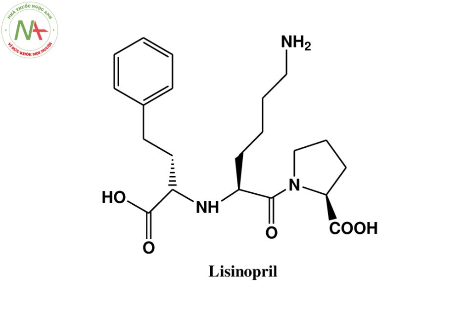 Cấu trúc phân tử Lisinopril