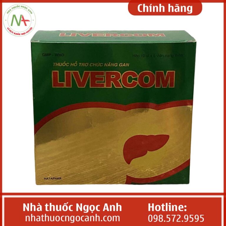 Hộp thuốc Livercom