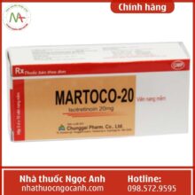 Tác dụng của thuốc Martoco 20