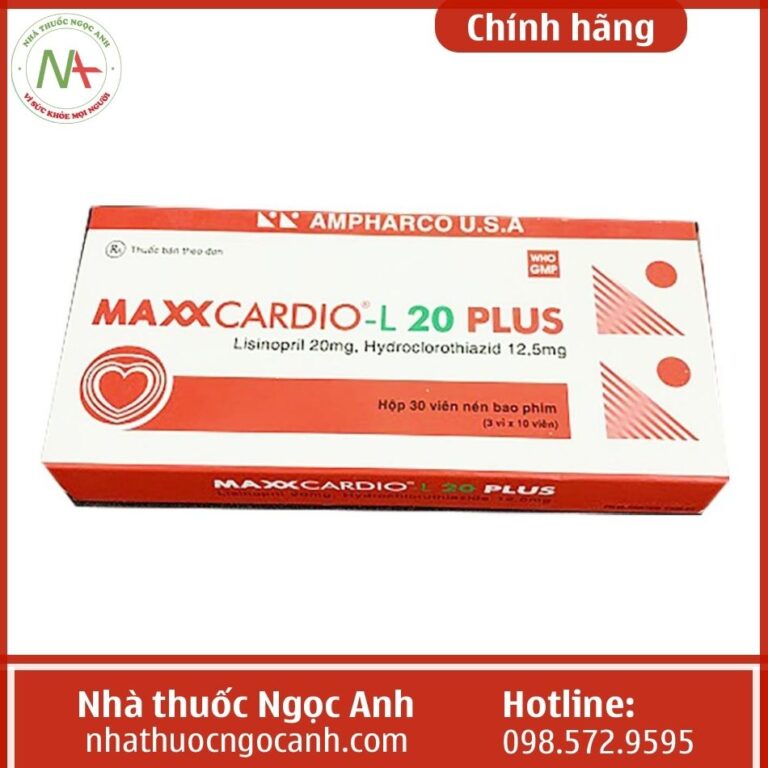 Mua thuốc Maxxcardio-L 20 Plus ở đâu là chính hãng?