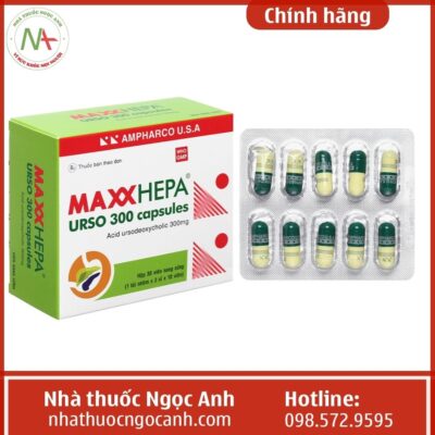 Tác dụng của thuốc Maxxhepa urso 300 là gì?