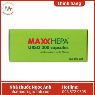 Tác dụng của thuốc Maxxhepa urso 300 là gì?