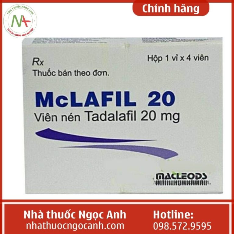 McLafil 20mg là thuốc gì?