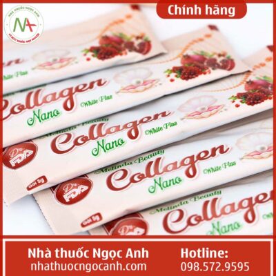 Gói Melinda Beauty Collagen Nano White Plus