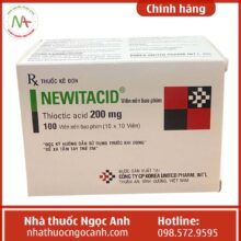 Hộp thuốc Newitacid Film-coated Tabs