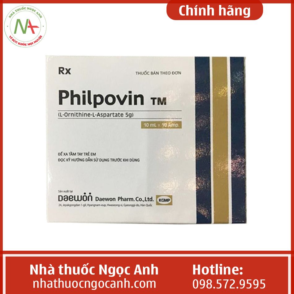 Philpovin TM là thuốc gì?