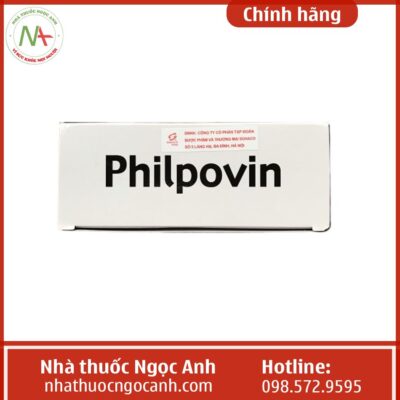 Mua thuốc Philpovin TM ở đâu là chính hãng?