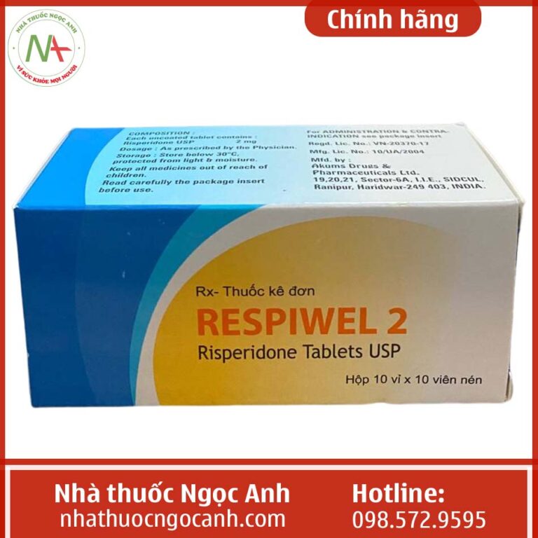 Hộp thuốc Respiwel 2