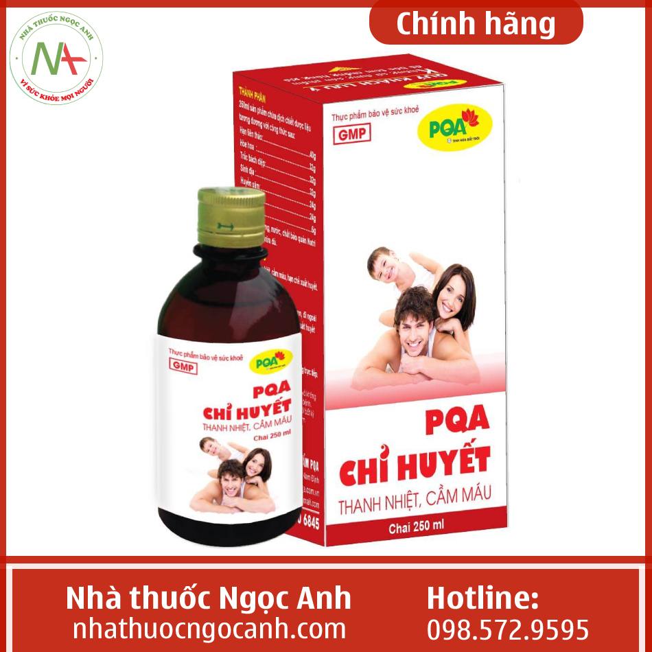 Siro PQA chỉ huyết