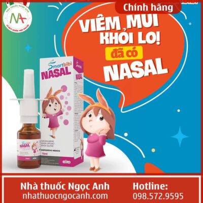 Smartbibi Nasal ngăn ngừa viêm mũi