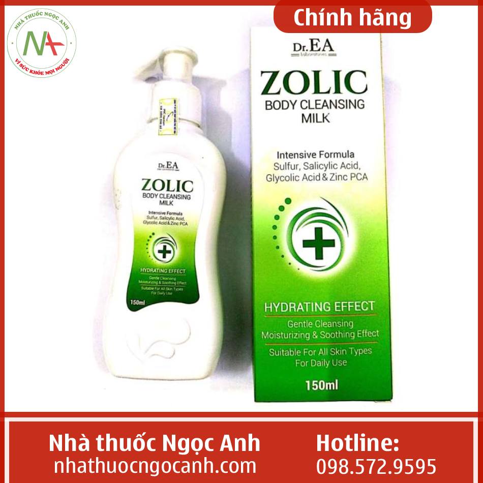 Sữa tắm Dr.EA Body Zolic Body Cleansing Milk