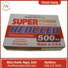 Super Power Glutathione Reduced 500mg