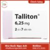 Hộp thuốc Talliton 6.25mg