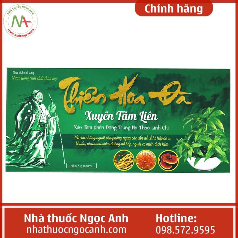 Hộp Thiên Hoa Đà Xuyên Tâm Liên chính hãng