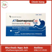 Thuốc A.T Esomeprazol 40 Tab