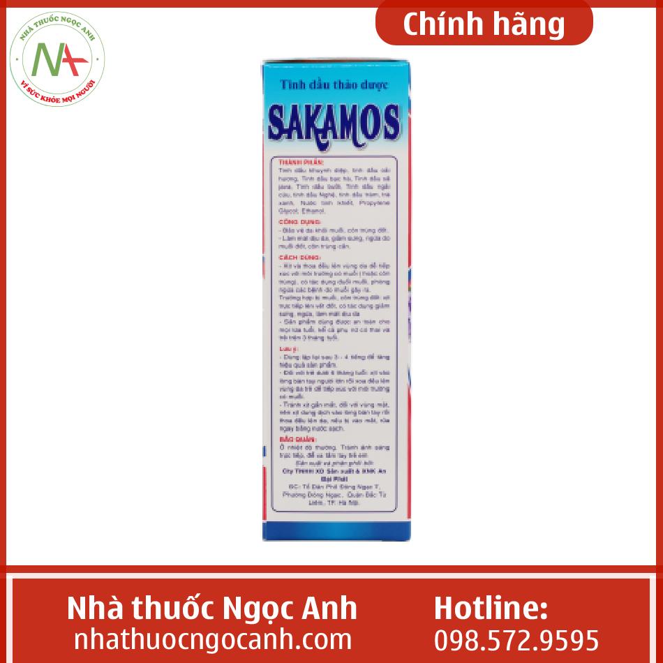 Xịt chống muỗi Sakamos