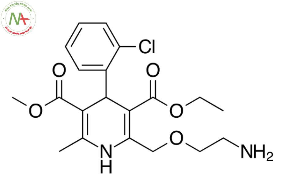 Cấu trúc phân tử Amlodipin