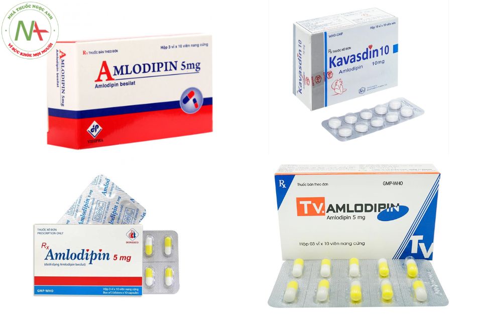 Dạng bào chế Amlodipin