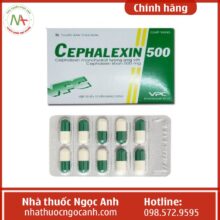 Chỉ định của thuốc Cephalexin 500 VPC