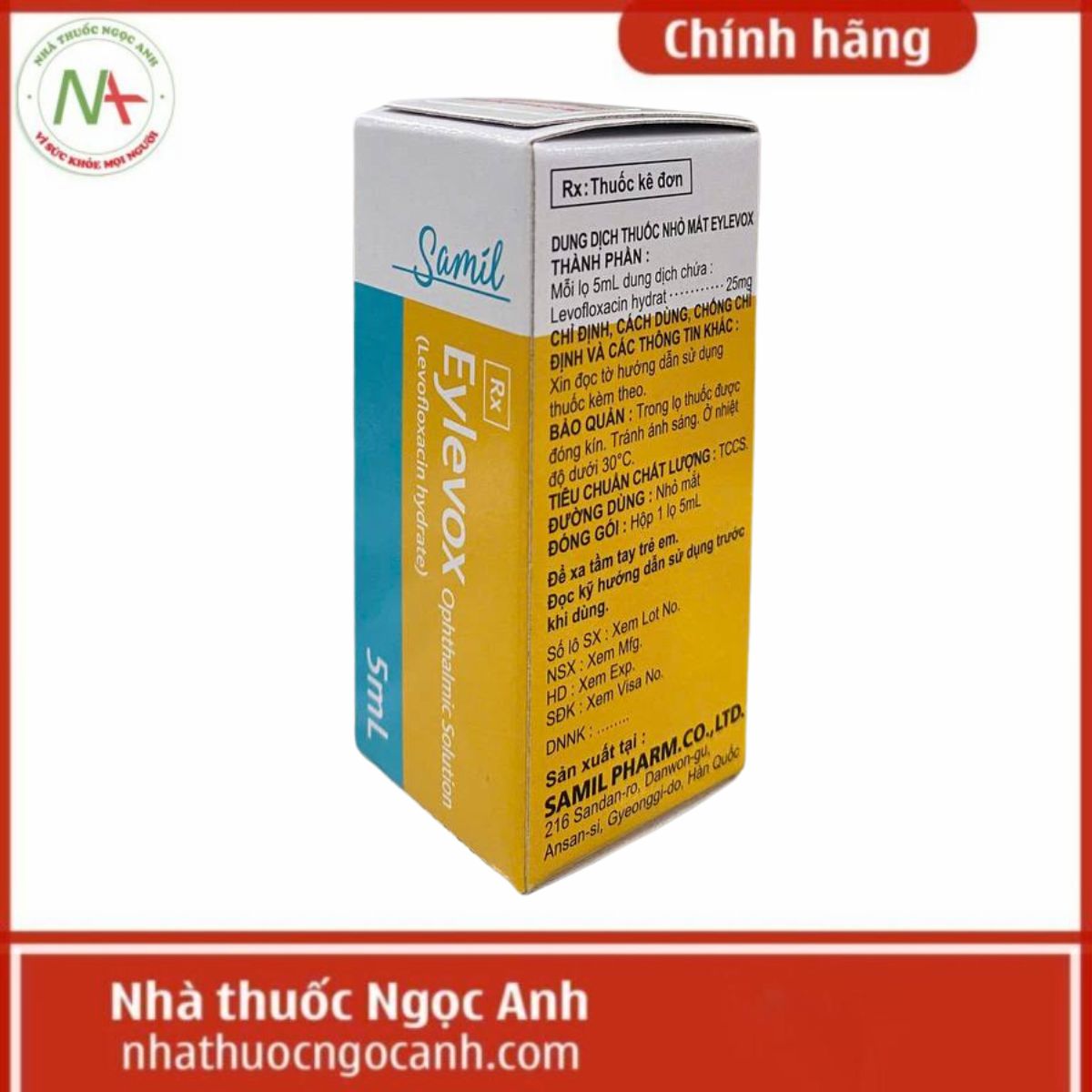 Eylevox ophthalmic Solution 5ml