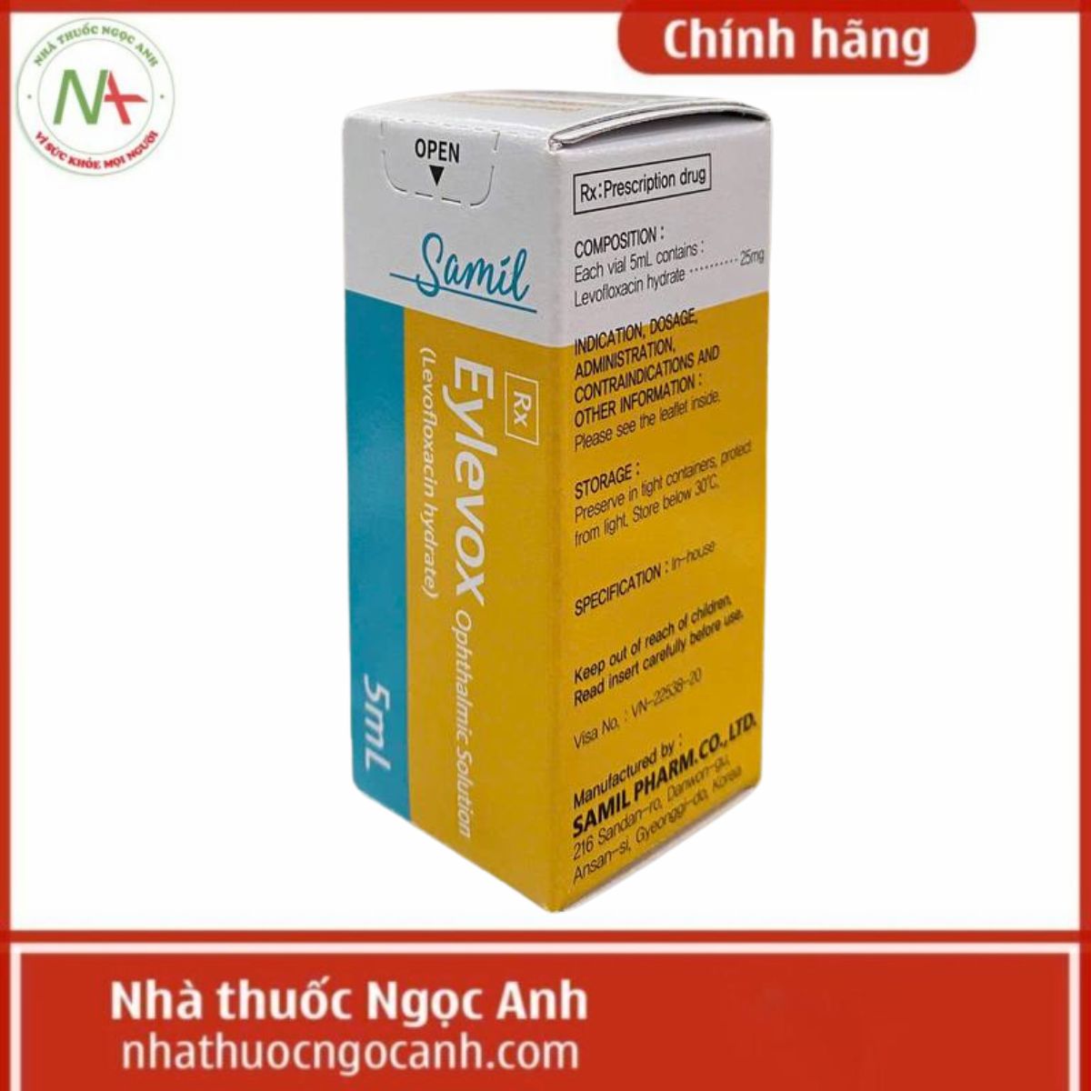 Eylevox ophthalmic Solution 5ml