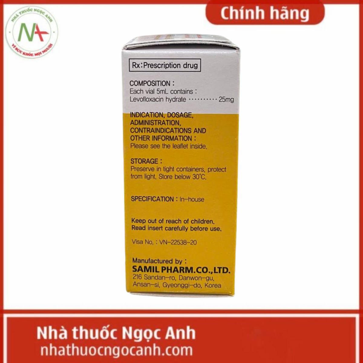 Eylevox ophthalmic Solution 5ml