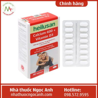 Heilusan Calcium 600 +Vitamin D3