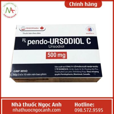pendo-Ursodiol C 500mg