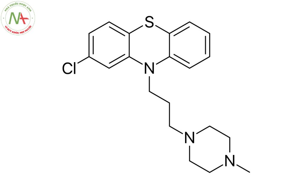 Cấu trúc phân tử Prochlorperazine