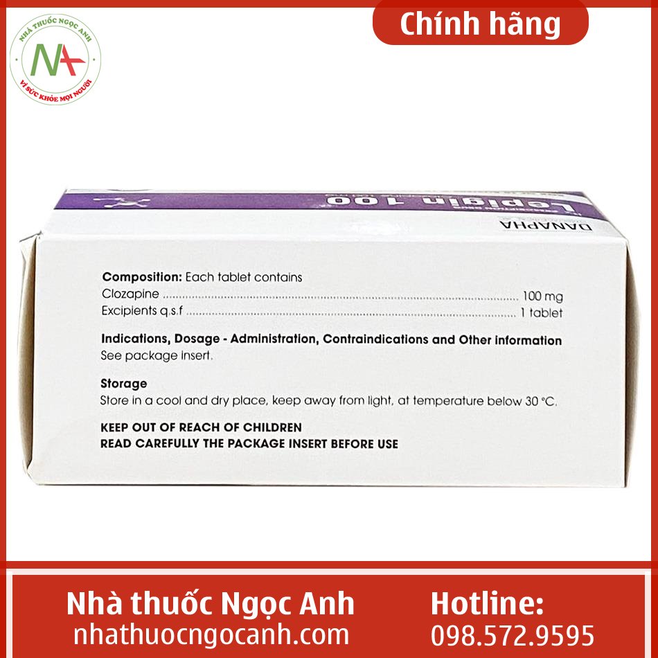 Thuốc Lepigin 100mg