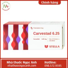 Thuốc Carvestad 6.25mg Stella là thuốc gì?