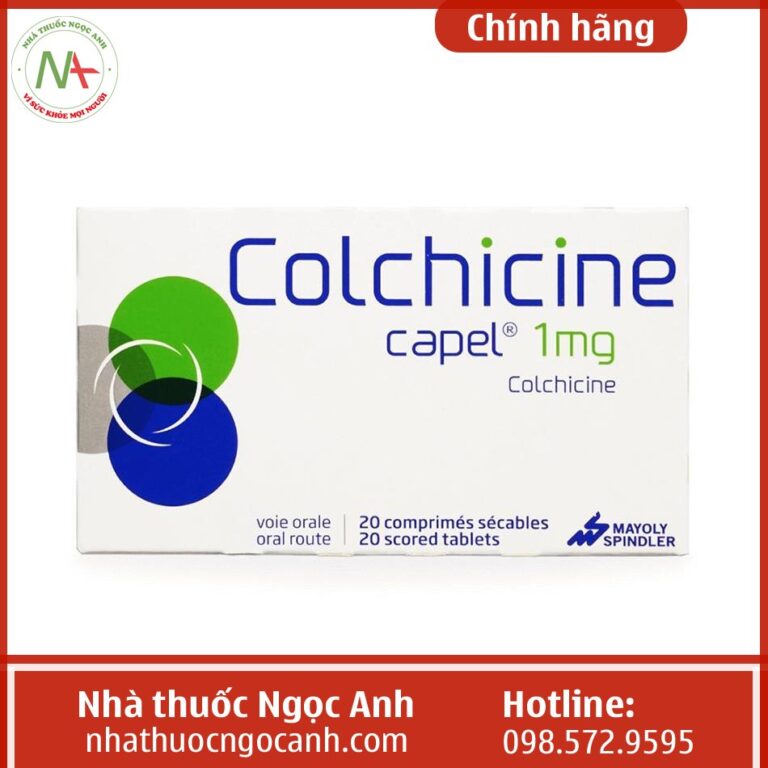 Thuốc Colchicine Capel 1mg là thuốc gì?