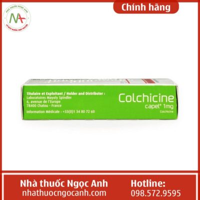 Thuốc Colchicine Capel 1mg là thuốc gì?