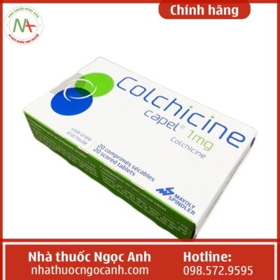 Thuốc Colchicine Capel 1mg là thuốc gì?