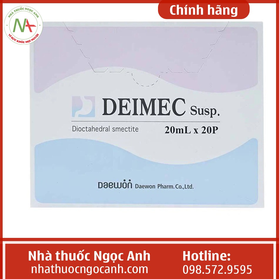 Thuốc Deimec Susp là thuốc gì?