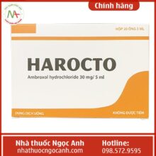 Thuốc Harocto 30mg/5ml có tác dụng gì? Giá bao nhiêu? Mua ở đâu