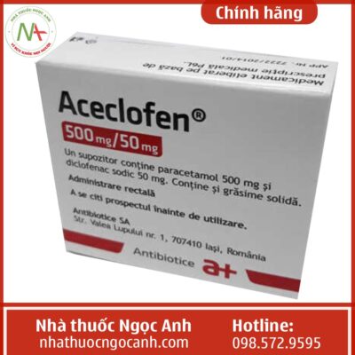 Aceclofen 500mg/50mg