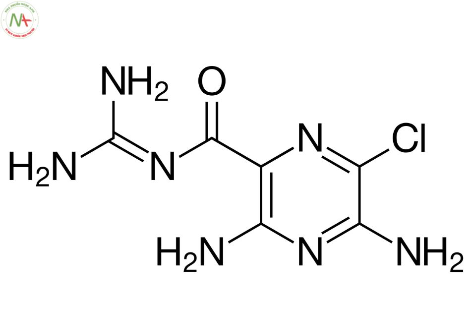 Cấu trúc phân tử Amilorid