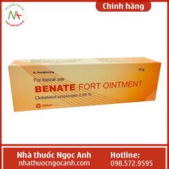 Hộp thuốc Benate Fort Ointment 10g