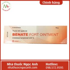 Hộp thuốc Benate Fort Ointment 10g