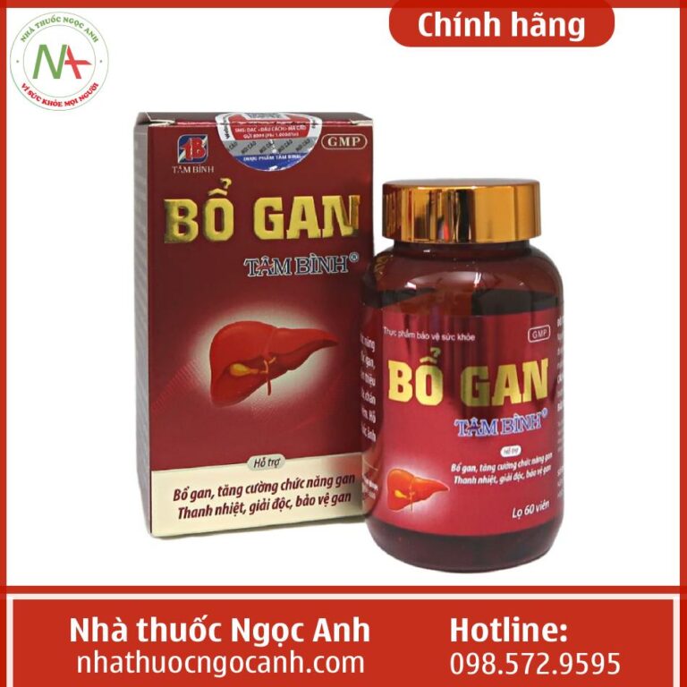 Thuốc Bổ gan Tâm Bình