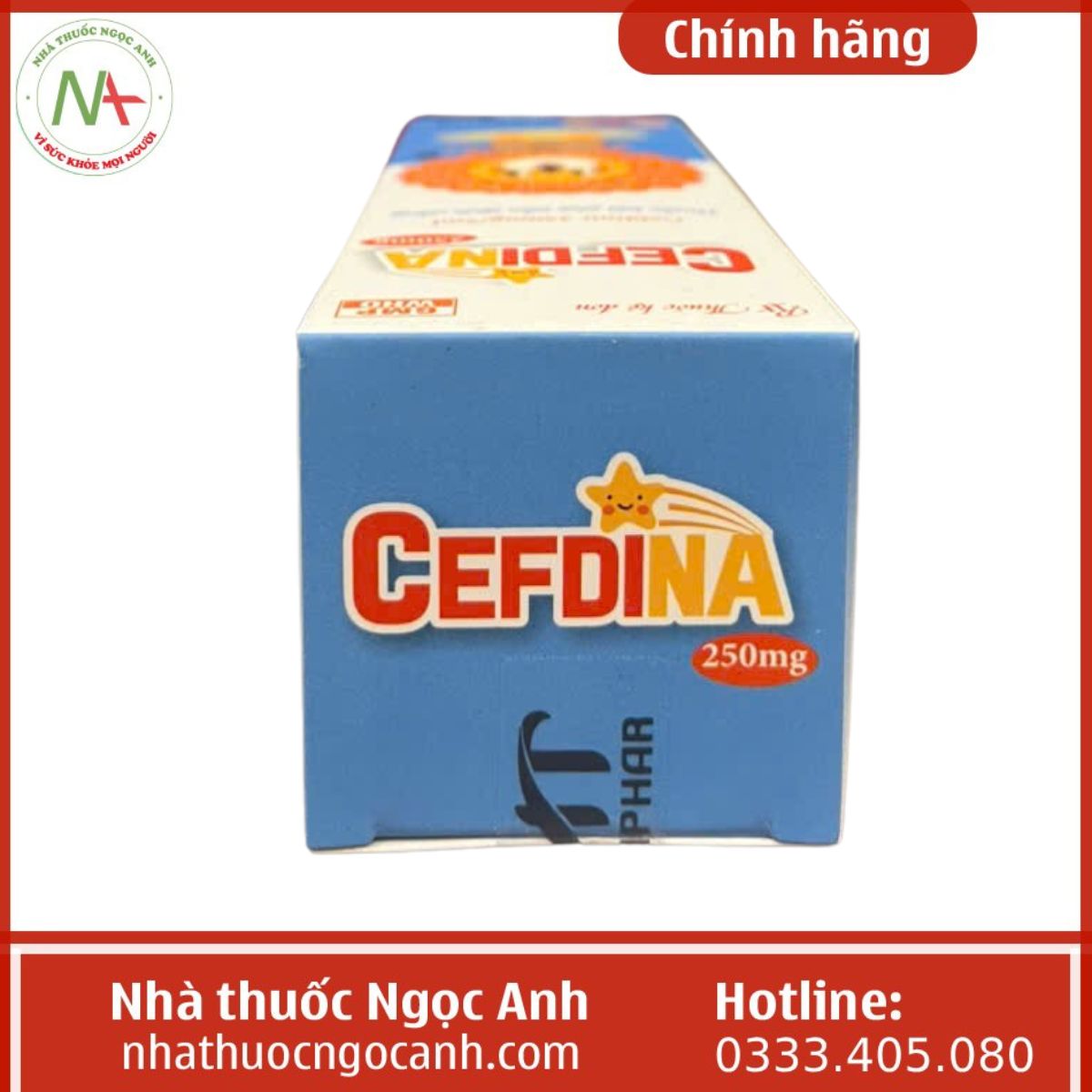 Cefdina 250mg/5ml